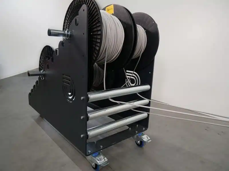reel derinder Zoom reel unwinder - Mecaspin peripheral equipment