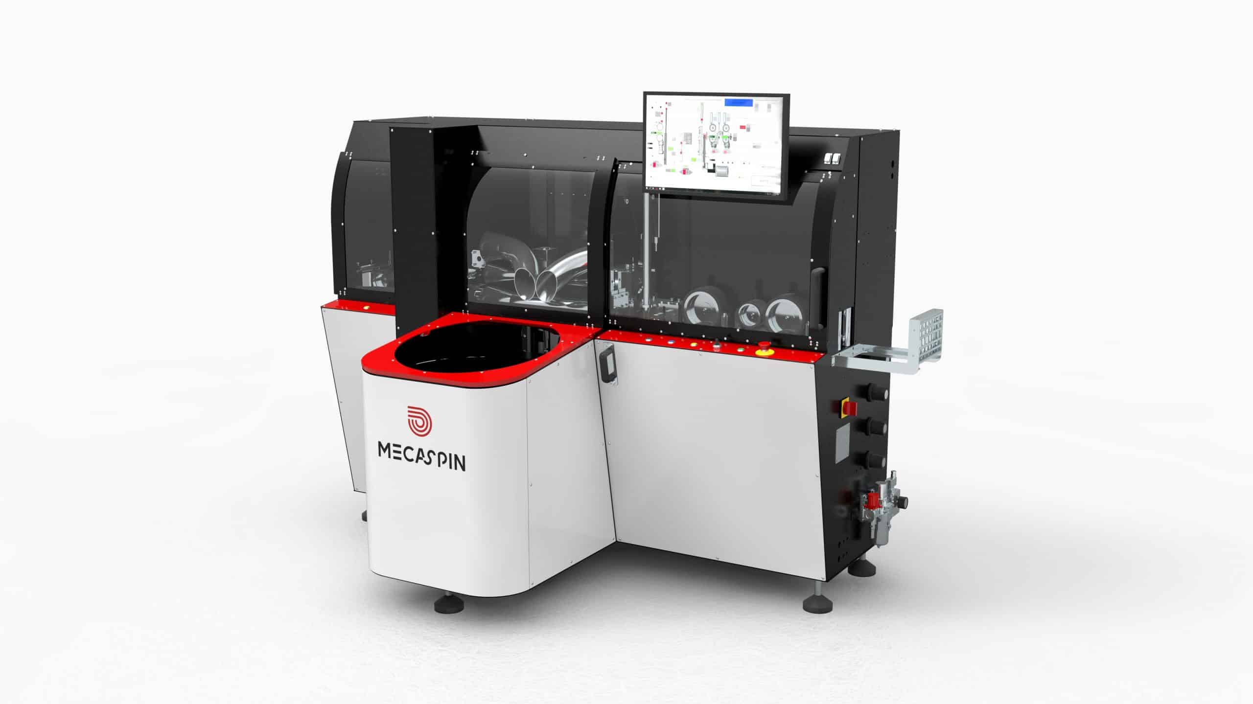 Mecaspin sheath pre-wiring